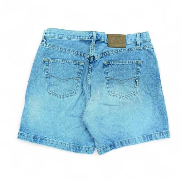 Vintage VTG 90’s Guess Jeans Denim Shorts - Picture 1 of 8
